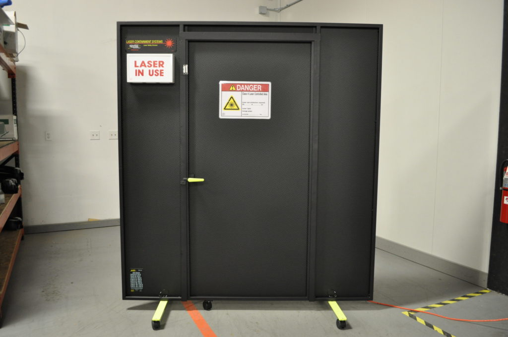 EVER-GUARD® Barrier with Door, Wheeled Base