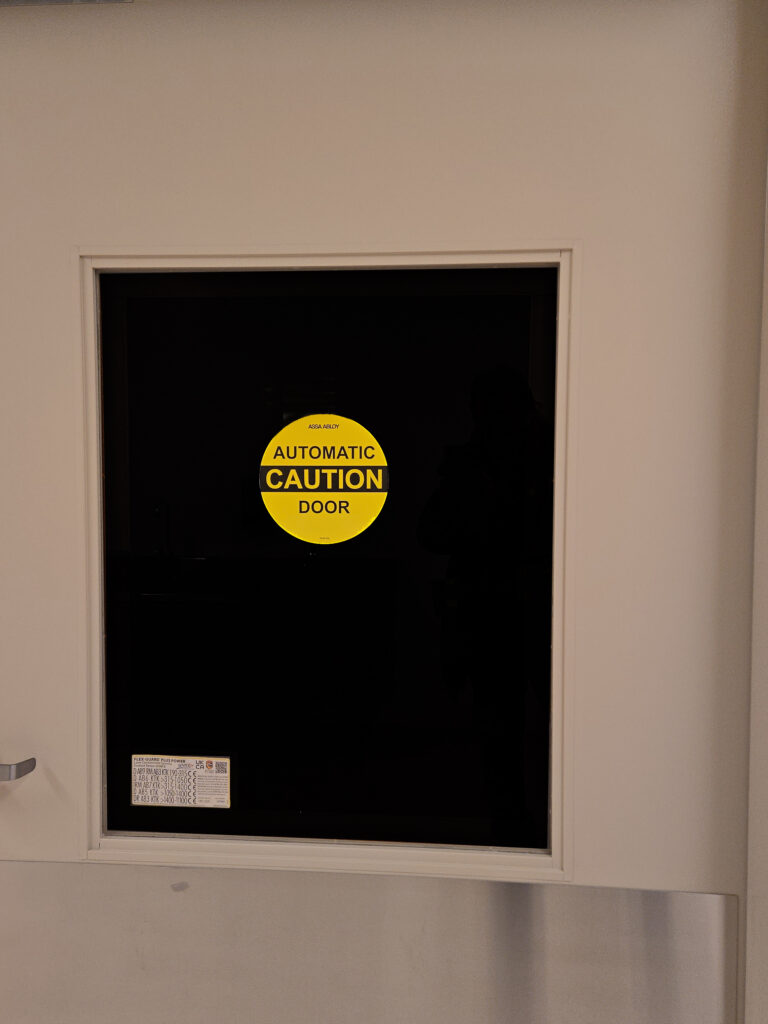 FLEX-GUARD® Block on Window in a Door