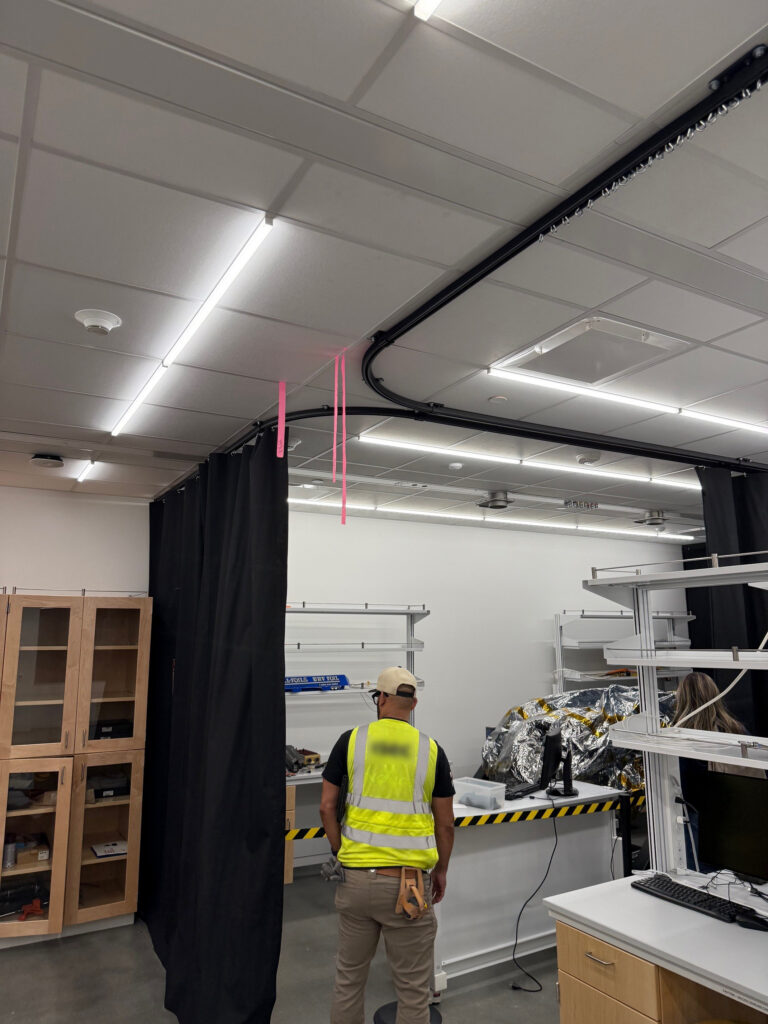 FLEX-GUARD® Curtains in Laser Lab Project 5262-2