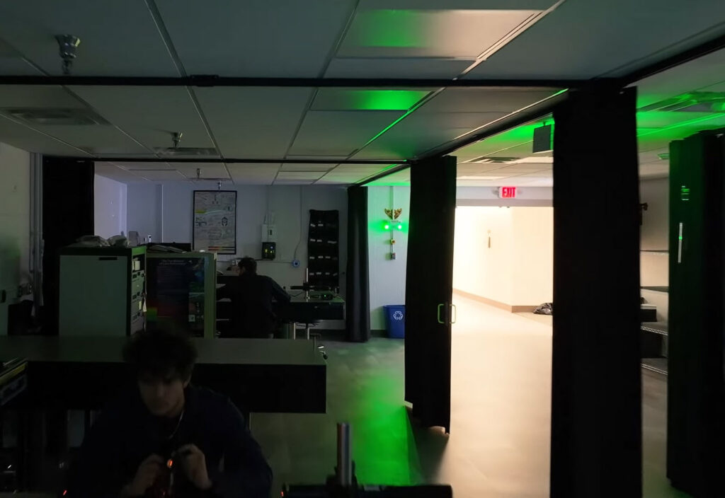 FLEX-GUARD® Curtains in a Laser Lab Project 5263-1