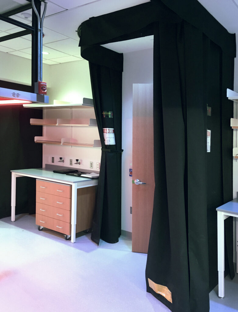 FLEX-GUARD® Curtains for Laser Lab Project 5272-5