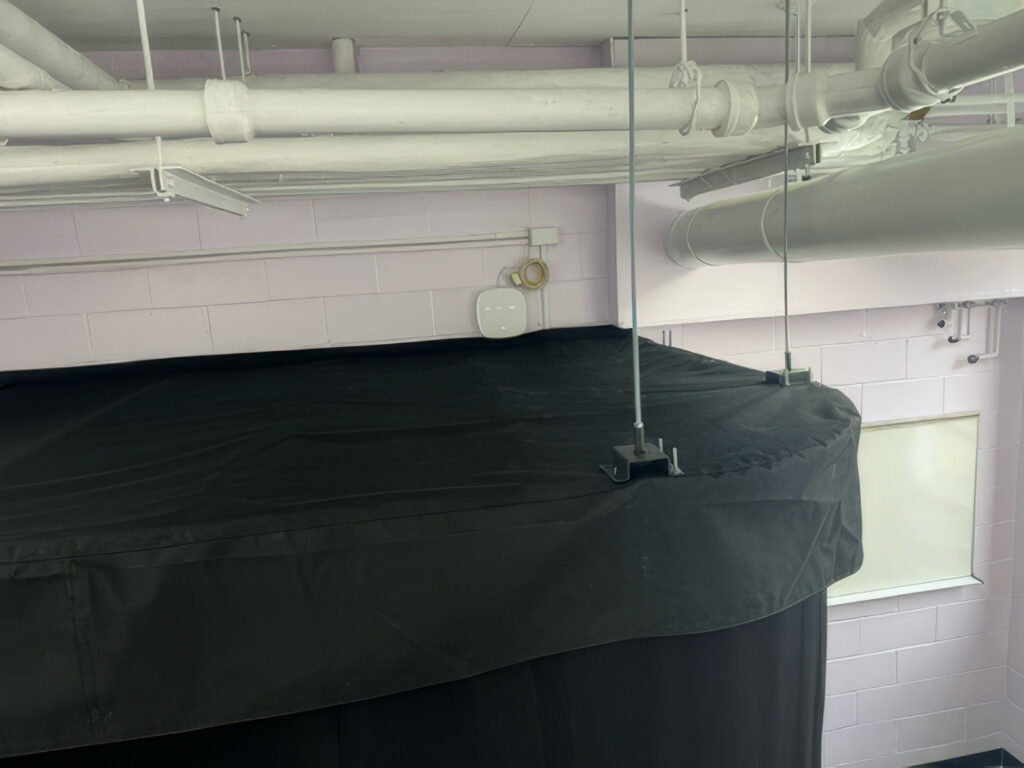 Blackout Curtain System with Roof Project 6044-5
