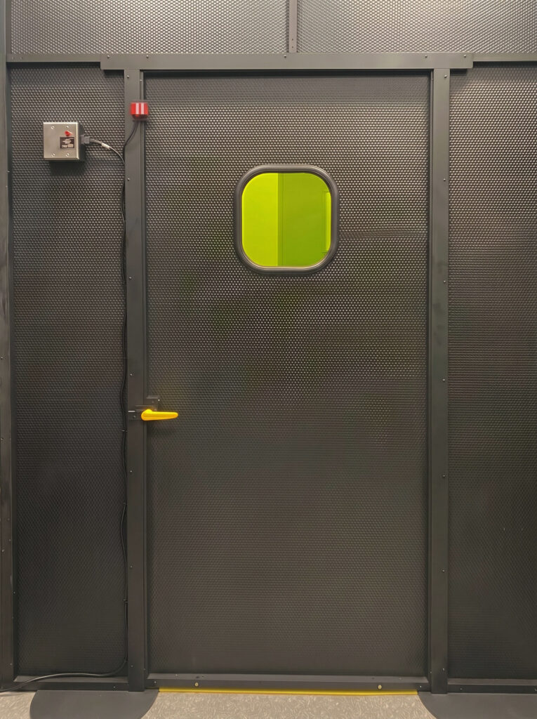 EVER-GUARD® Barrier with Interlocked Door and Viewing Window