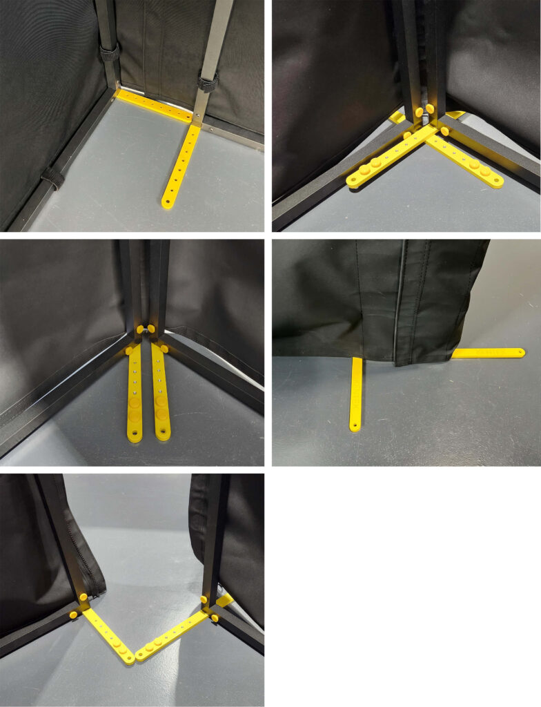 FLEX-GUARD® Barrier Feet Various Arrangements