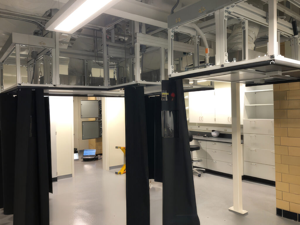 FLEX-GUARD® Curtains for Laser Lab Project 6042-2