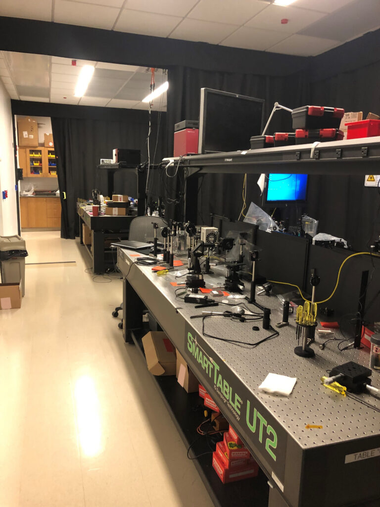 FLEX-GUARD® Curtains in Laser Research Lab Project 6032-2