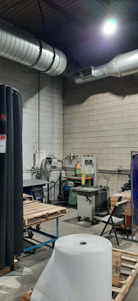 FLEX-GUARD® Curtains in a Job Shop Environment