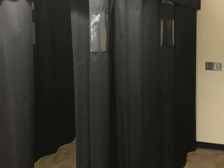 4 of 4 FLEX-GUARD® Curtain, Floor and Wall Mount