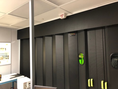 3 of 3 EVER-GUARD® Curtain with RMD, Laser Viewing Windows