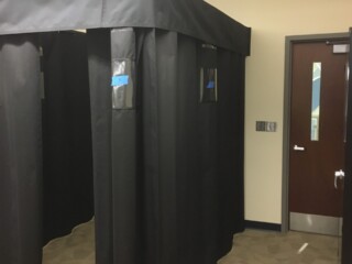 3 of 5 FLEX-GUARD® Curtain, Floor and Wall Mount