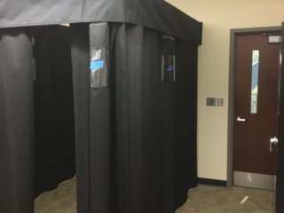 3 of 5 FLEX-GUARD® Curtain, Floor and Wall Mount