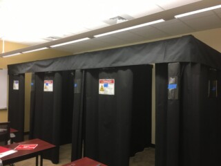 2 of 5 FLEX-GUARD® Curtain, Floor and Wall Mount